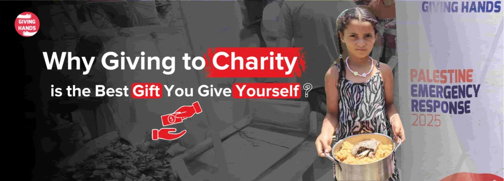 Benefits of giving to charity