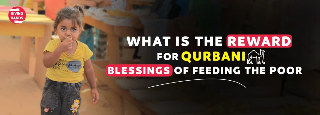 Reward for qurbani